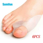 Силиконовый гель для вальгусной деформации большого пальца стопы, 6 шт.