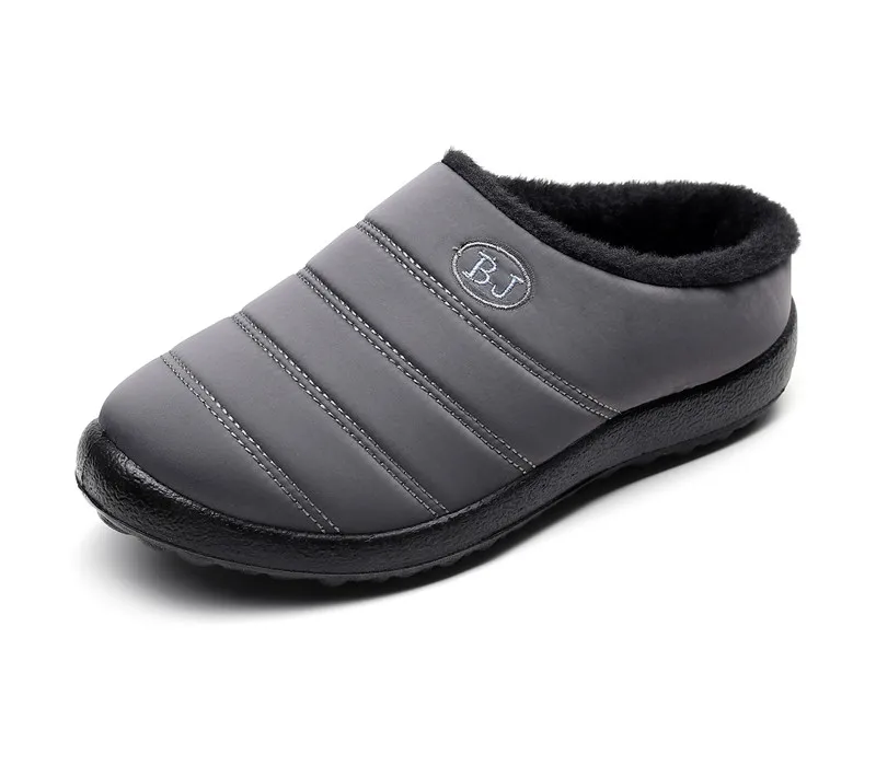 Size35-46; женская зимняя обувь из водонепроницаемого материала; пара зимних ботинок унисекс; Теплые повседневные ботинки на меху с нескользящей подошвой