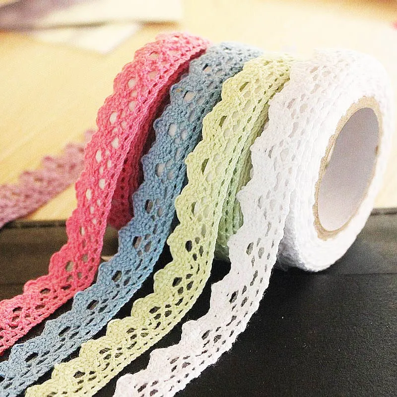 2 ярда красивой кружевной ленты 1 6 см в ширину DIY Одежда/цветочные