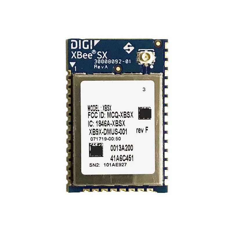 XB9X-DMUS-001 модуль передачи данных Digi XBee SX 900 МГц радиочастотного приемопередатчика