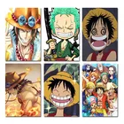 Классический Аниме One Piece Ace постер Luffy Zoro холст живопись роспись Гостиная Спальня домашняя Настенная картина украшение