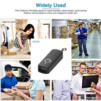 mini wireless barcode scanner 1d bluetooth portable usb ccd image reader for warehouse logistics restaurant