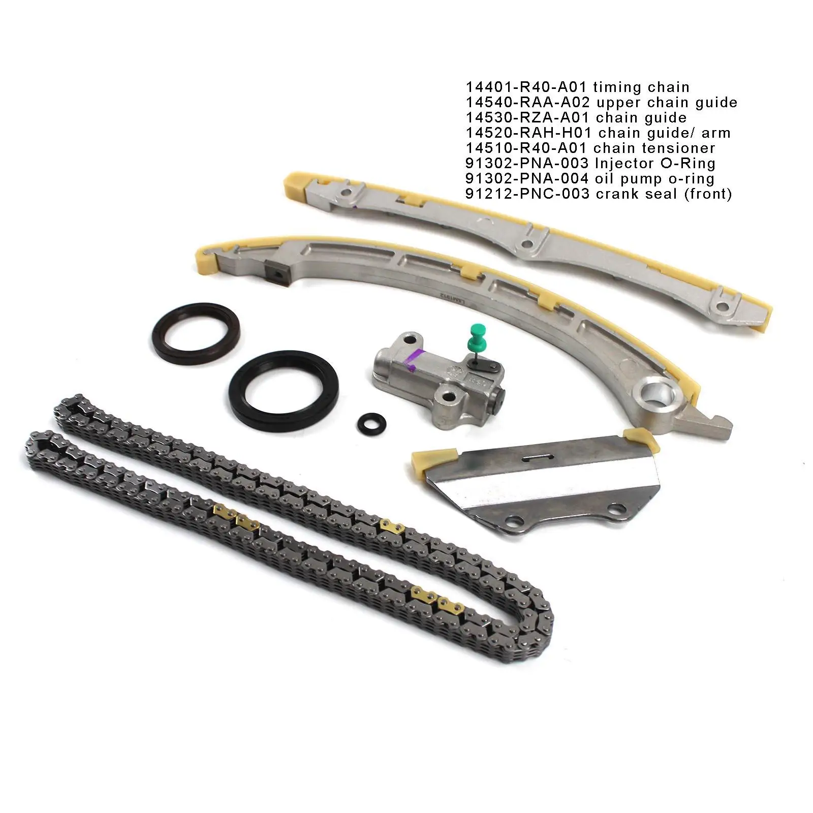 

Набор из 8 шт. комплект цепи ГРМ для HONDA ACCORD 2008-2012 ACURA TSX 2009 K24 2014-2,4