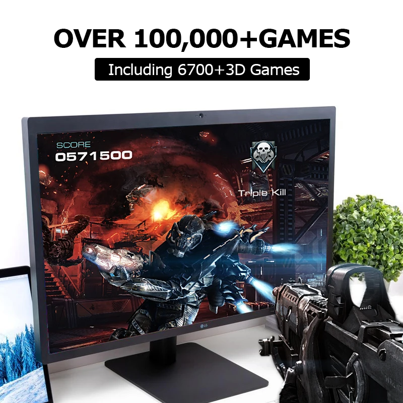 Жесткий диск hyперспективin с 100000 + Ретро-играми для PS4/PS3/PS2/Wii u/SS/Game Cube/N64 портативный