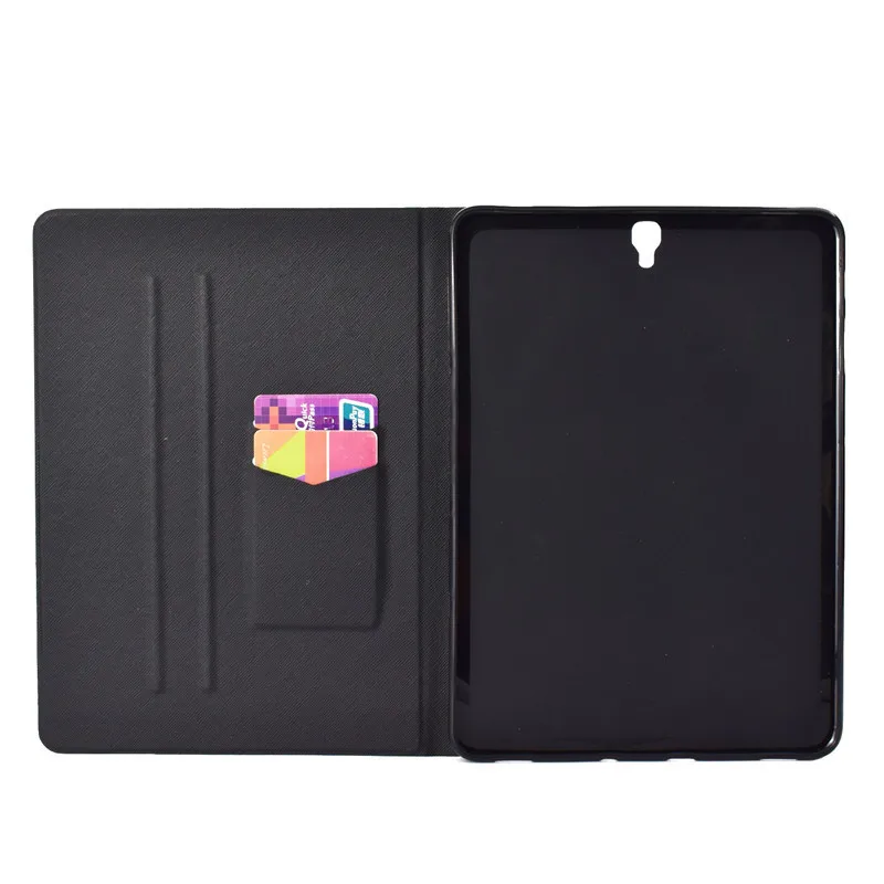Чехол для Samsung Tab S3 9 7 SM T820 T825 2017 чехол с модным принтом девочек кожаный планшета