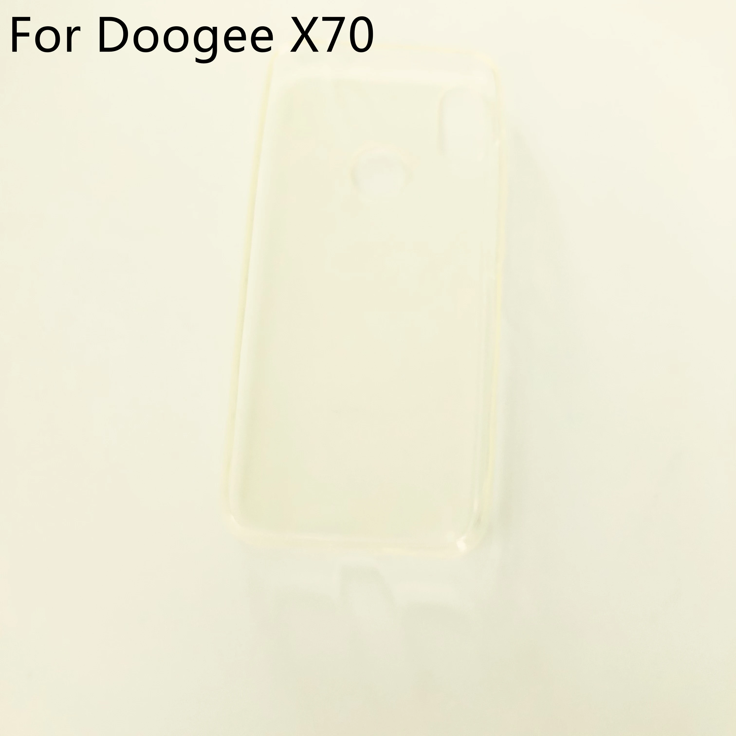 Новый чехол из термополиуретана и силикона чистый мягкий чехол для смартфона DOOGEE X70 MTK6580 Quad Core 5,50 дюйма 1132x540