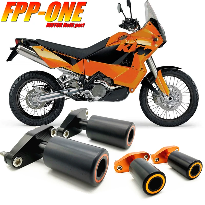 

FOR KTM 950 990 Super Duke R Adventure S Motorcycle Accessories Frame Sliders Bodywork Protection Guard Floor Anti-fall Glue