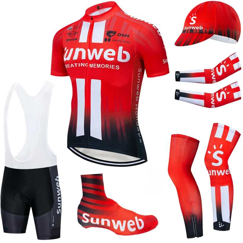 Команда SUNWEB велосипедная одежда 20D велосипедные шорты костюм Ropa Ciclismo летний Быстросохнущий трикотаж для велосипедистов