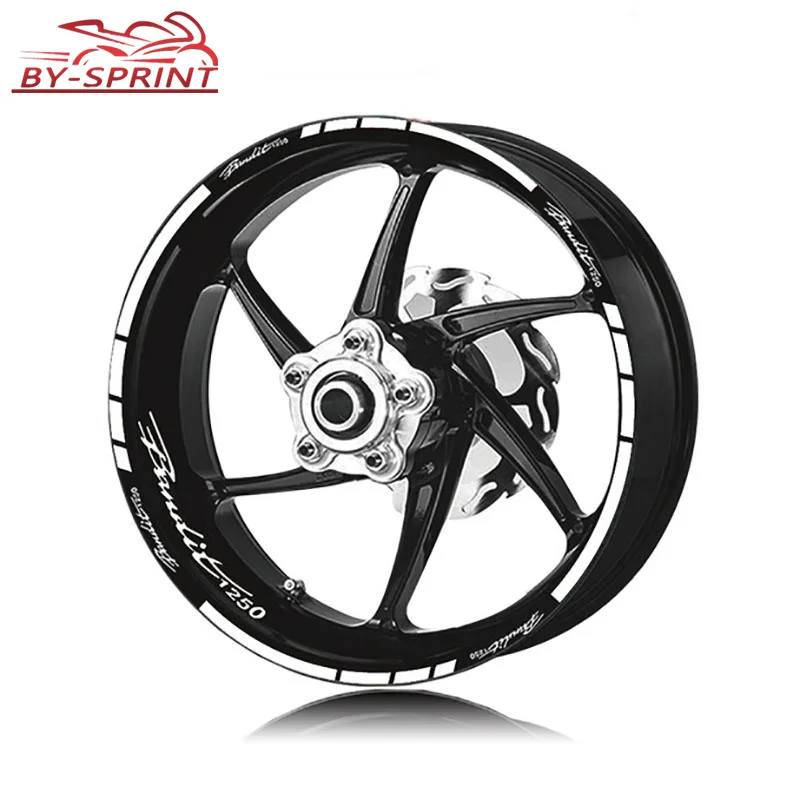 Водостойкие наклейки с логотипом мотоциклетных шин Светоотражающая полоса для