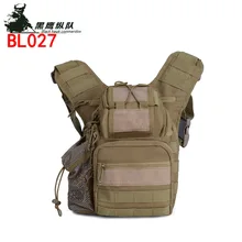 saddle bag, tactical One Shoulder Messenger Bag, outdoor multi-functional mens and womens SLR camera bag for military fans