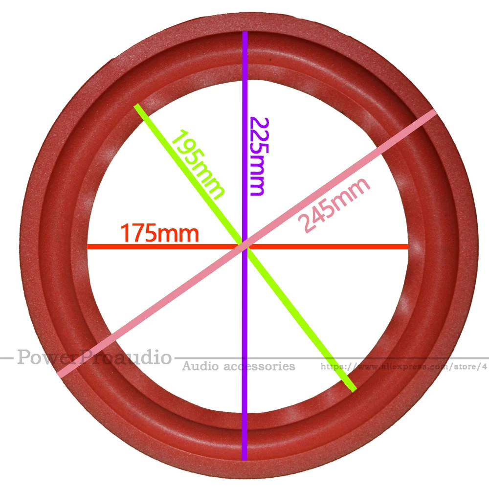 10 шт. красный динамик пенопластовый объемный сабвуфер дюймов 6 5 дюйма 4 НЧ-динамик