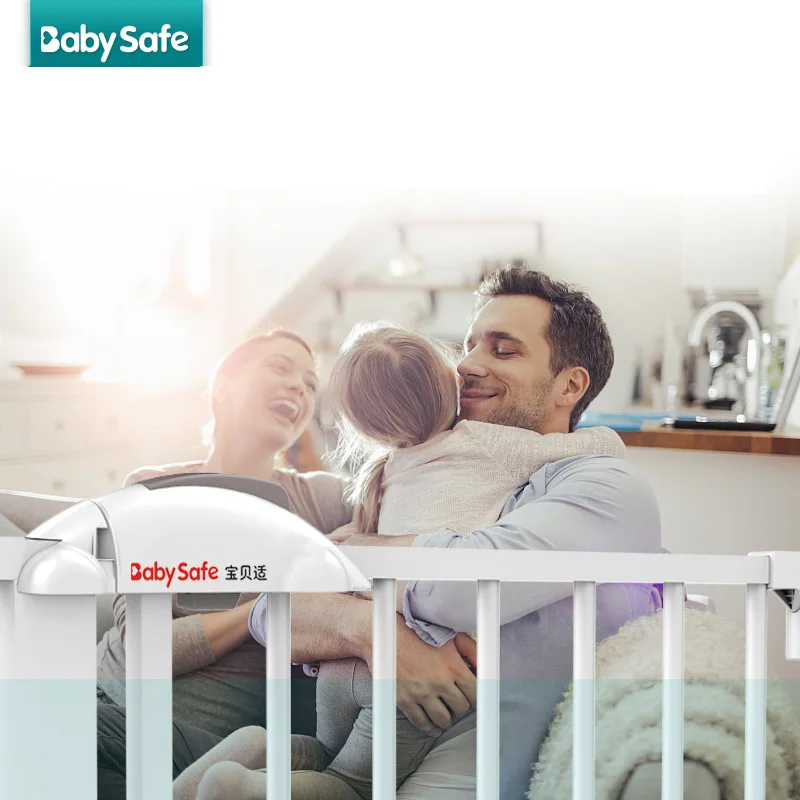 Babysafe детские ворота безопасности для детей Детская лестница защита забор для домашних животных забор для собак полюс изоляция двери Пробивка установка