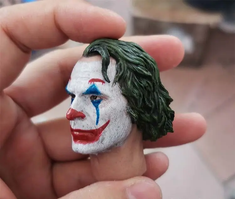 1/6 голова скульптура Джокера Джеки Феникс Джокер версия для макияжа модель