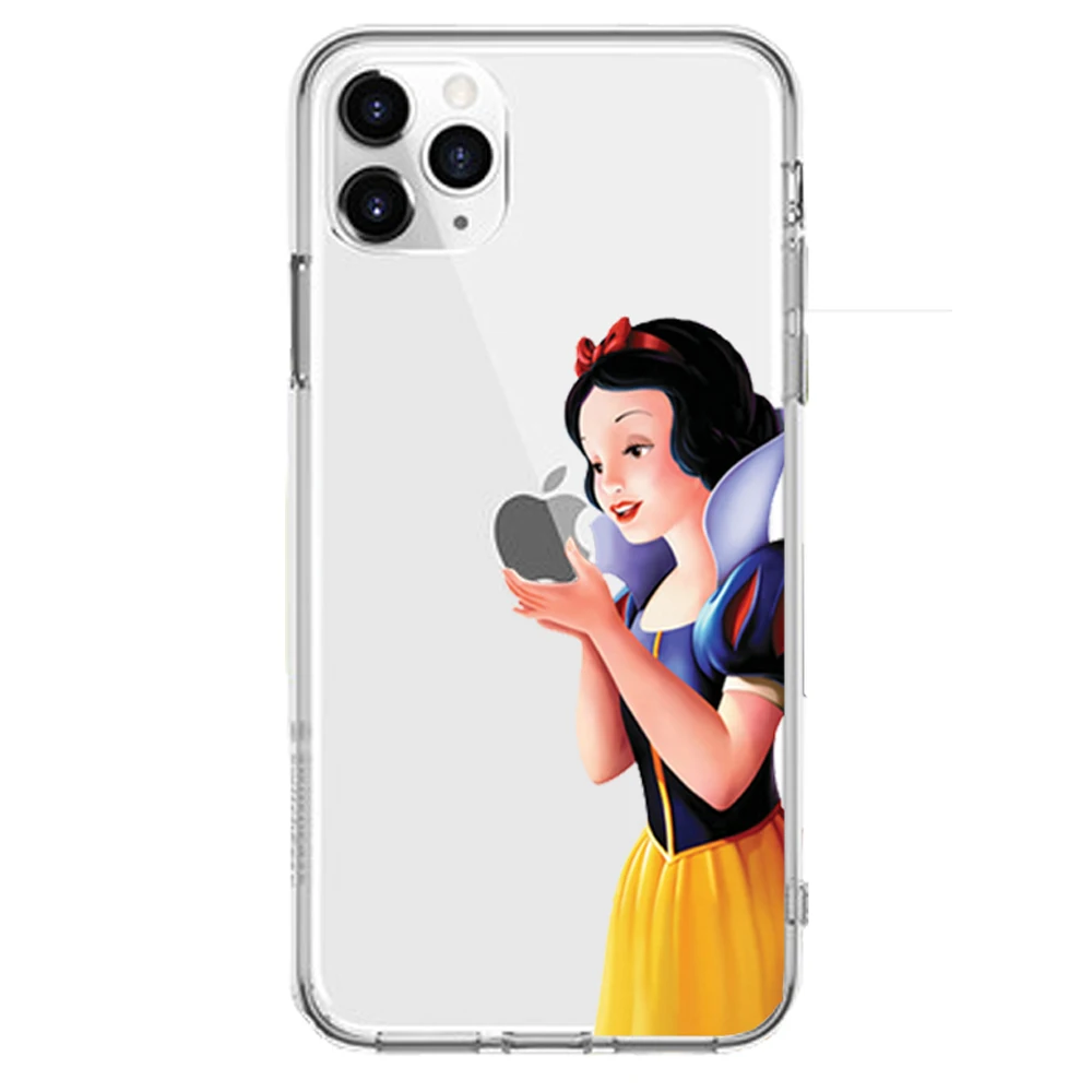 Чехол для iPhone X 5, 5S, 6, 6 S, 7, 8 Plus, X, XS Max, XR, белоснежная принцесса, чехол для iPhone 7, SE, мягкий ТПУ чехол для iPhone 8, 11Pro, чехол