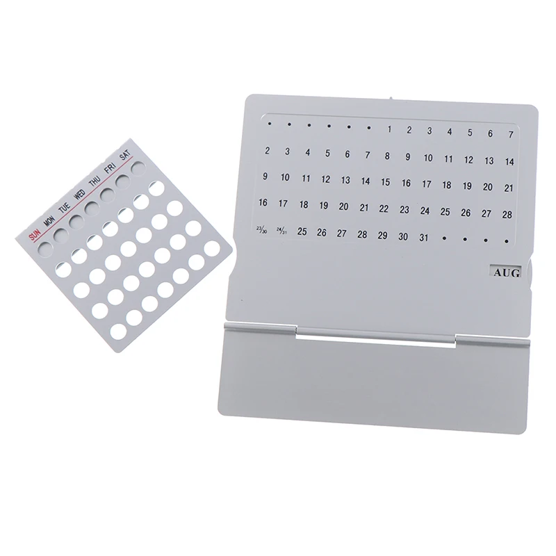 

1PC New Metal fabrication Perpetual Unique 100 Years Perpetual Calendar Office Supplies