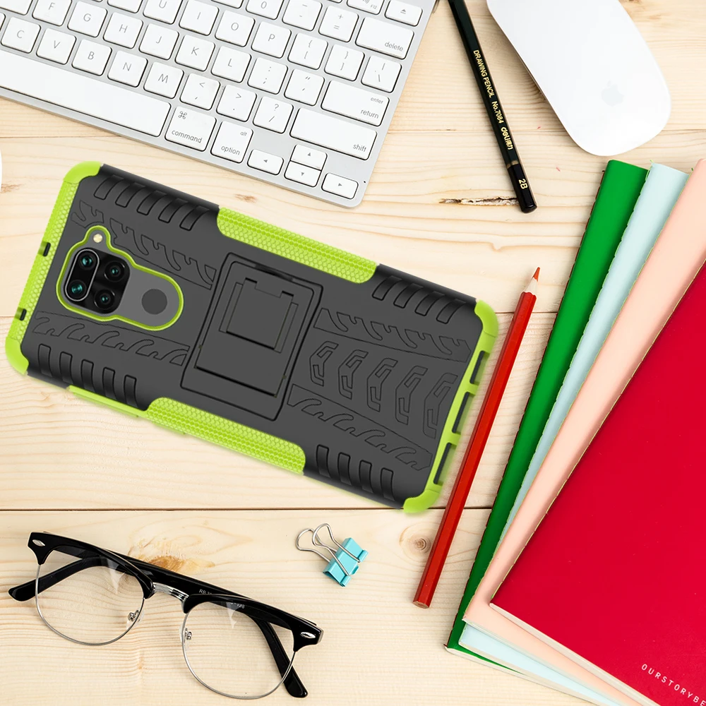 for xiaomi redmi note 9 case cover redmi 9t note 9s 8 9 10 pro anti knock heavy duty armor phone bumper back case redmi note 9t free global shipping