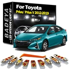 BADEYA 12 шт. Canbus Светодиодная лампа для освещения салона автомобиля Kit для 2012 2013 2014-2019 Toyota Prius Prius V Map Dome багажник номерной знак лампа