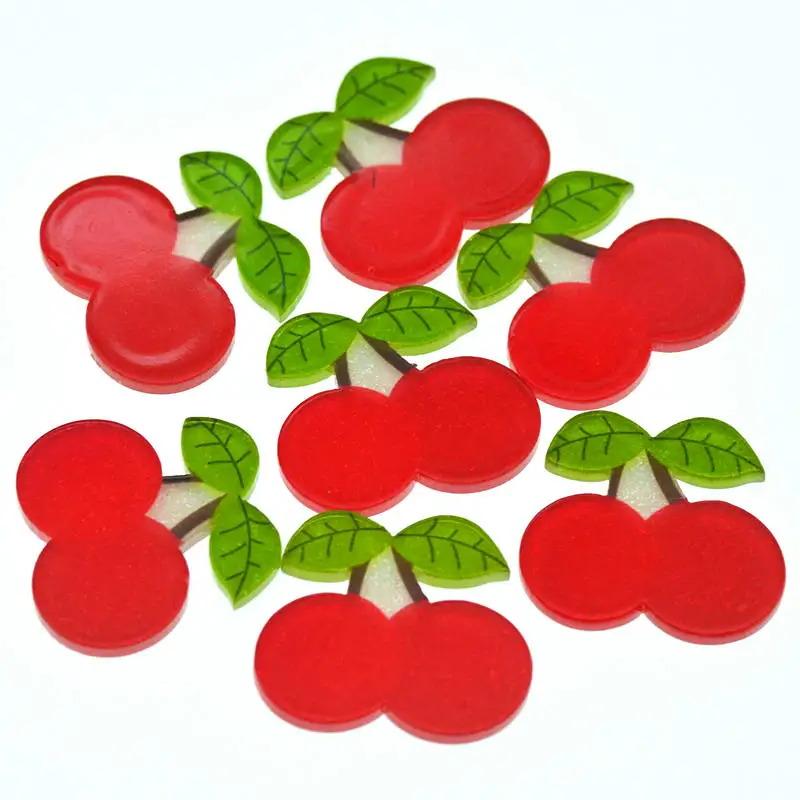 10 шт. 27X28 мм Блестящий акриловый Вишневый ежедневник | поделки для скрапбукинга крафтинг фрукты | волосы лук центр украшения 10 шт. 27X28 мм Блестящий акриловый Вишневый ежедневник | поделки для скрапбукинга крафтинг фрукты | волосы лук центр украшения