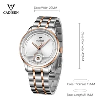 cadisen 2021 top luxury men mechanical watch automatic watches sport 50m waterproof wristwatch relogio masculino
