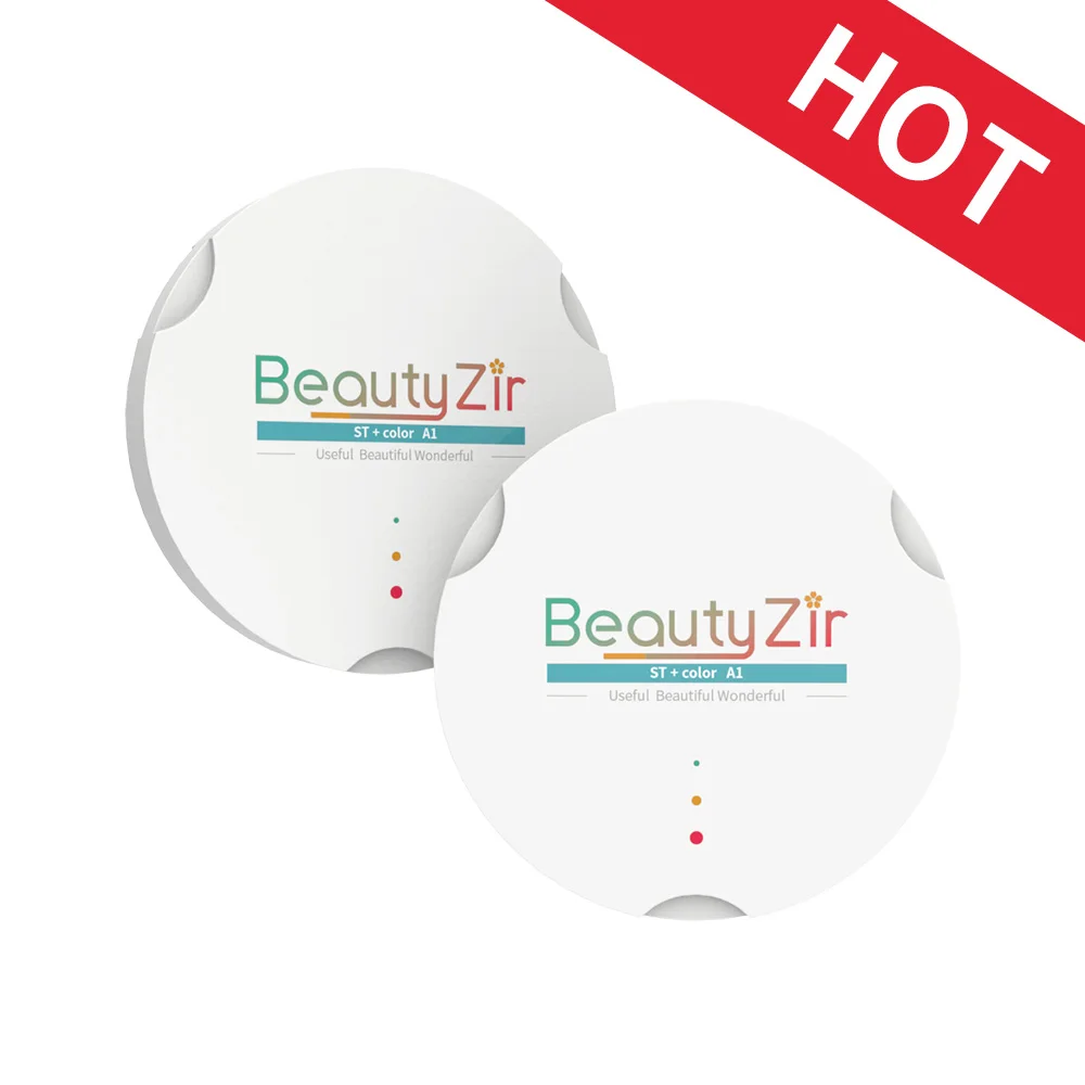 ST + предварительно затененные цирконы Zahn(95 мм) (толщина 14 Beautyzir стоматологические