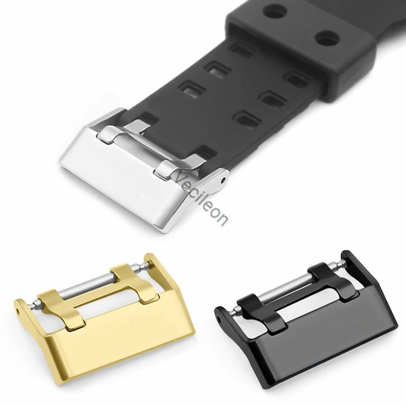 Металлическая пряжка для наручных часов мужчин ремешок из нержавеющей стали 316L