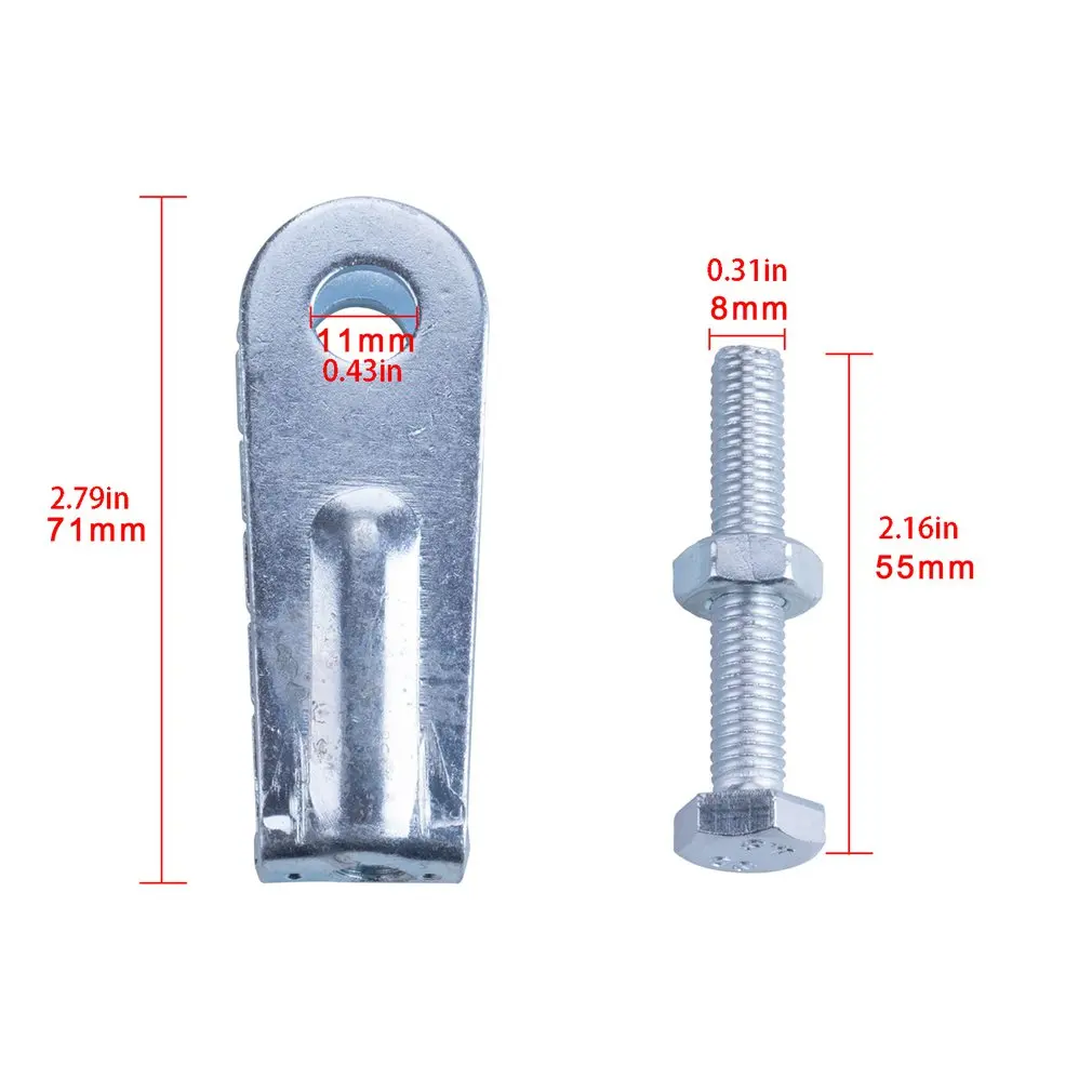 

1 Pair Chain Puller Tensioner Adjuster Rear Carrier Tool For YAMAHA Banshee Warroir Raptor 350 Blaster 200 Tri-Z 250