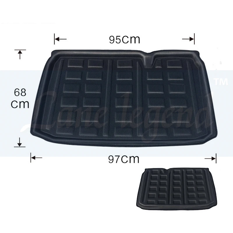

Car Auto Rear Boot Cargo Liner Trunk Floor Mat Carpets Luggage Tray Mats Pad Mat Carpet For Ford EcoSport 2018-2020 Car Styling