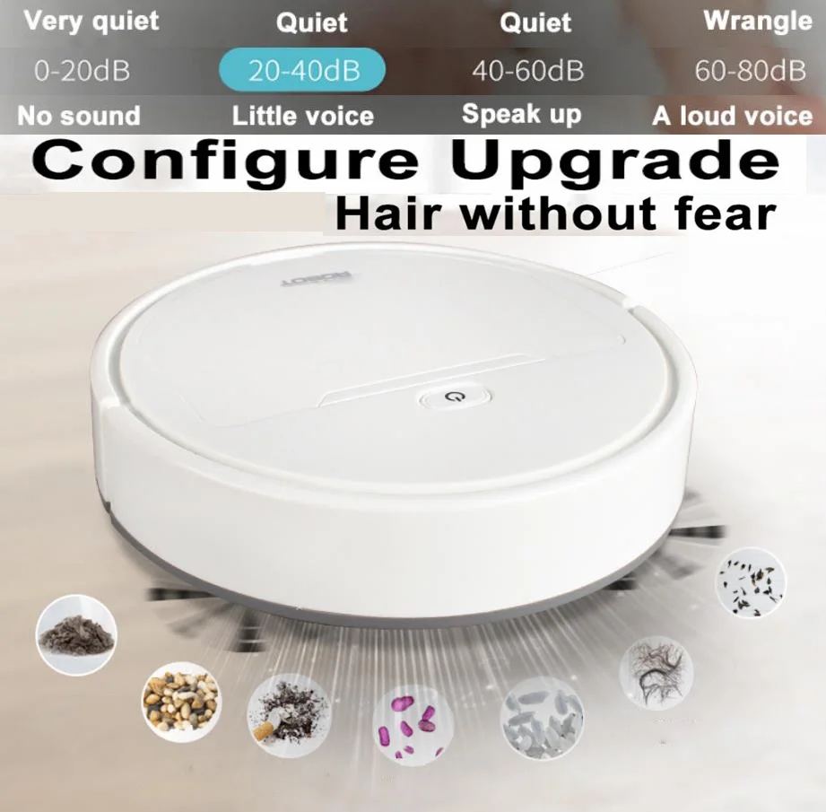 Умный робот-пылесос для уборки дома автоматический вакуумный робот-подметальщик