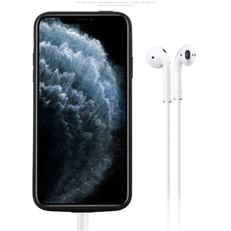 Чехол для зарядного устройства 5000 мАч/6000 мАч iPhone 11 11Pro внешний аккумулятор чехол