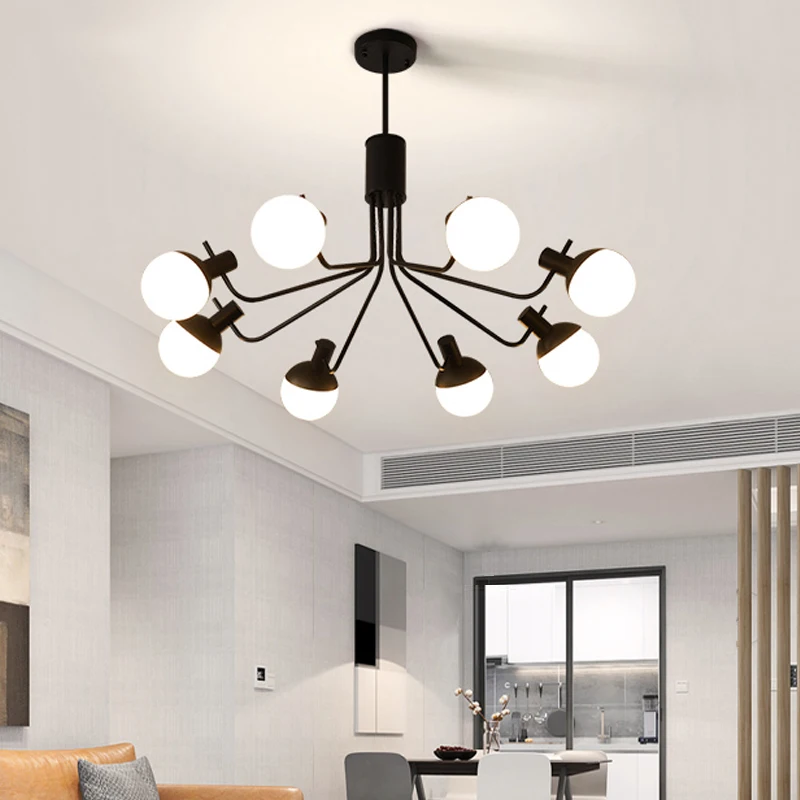 Современный скандинавский волшебный фотосветильник минималистичный стеклянный