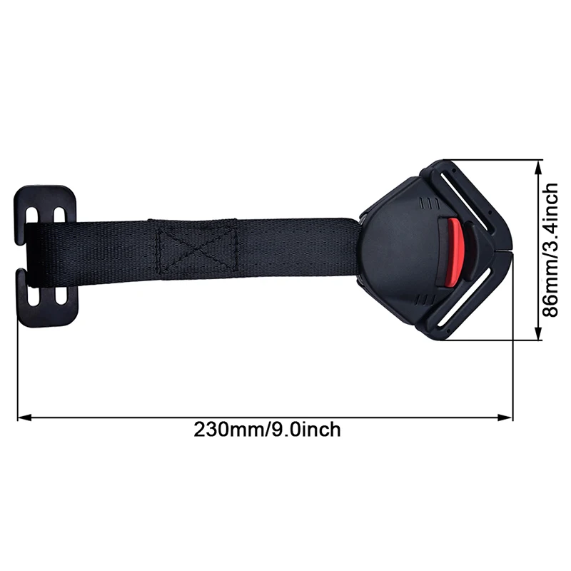 Автомобильный зажим для безопасности детей фиксированная застежка ремень