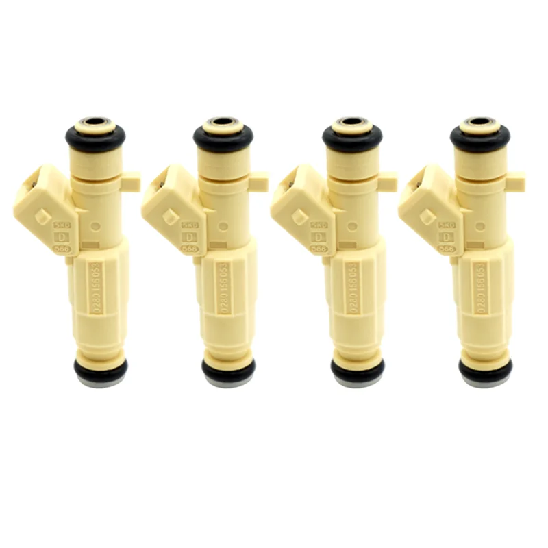 

4PCS 0280156053 Brand New Fuel Injector Nozzles For Porsche 911 Boxter 2001-2006 0 280 156 053 Car Injection