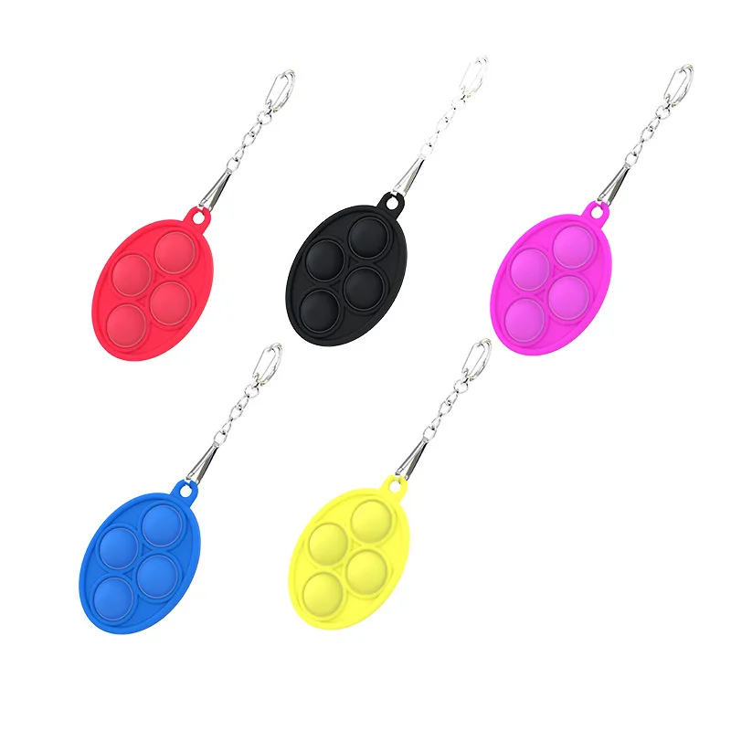 

Mini Fidget Toy Simple Dimple Squishy Keychain Kids Children Gift Silicone Toy Anti Stresss Relief Anxiety Sensory Squeeze Toy