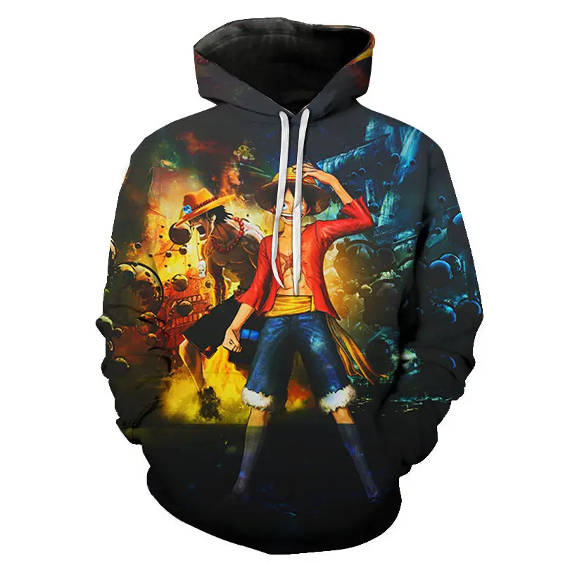 

One Piece 3D Hoodies Men Women Children Sweatershirt Luffy Print Anime Hoodie Harajuku Fashion One Piece Casual Hoody Clothes
