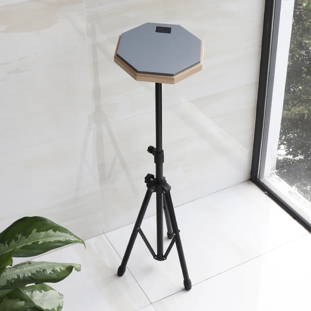 8 дюймовый резиновый деревянный тупой барабан тренировочный с подставкой/палкой