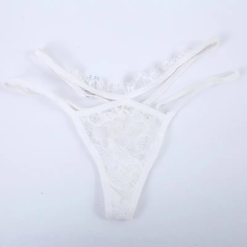 

women sexy lingerie panties Embroidered Sexy lace Panties Low Waist String Temptation Thin Women's Underwear Seamless Briefs