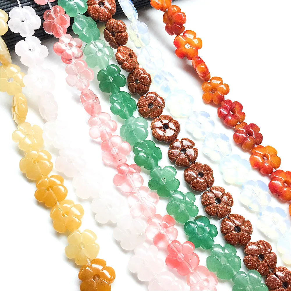 Природный камень опал бусины в форме сливы 6x14 мм Агат изысканный пятилепестковый