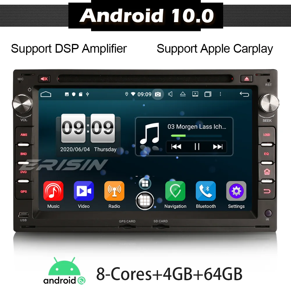8709 Android 10 автомобильное стерео радио для старого VW Polo Golf 4 Lupo Seat Toledo Ibiza TPMS Wi Fi