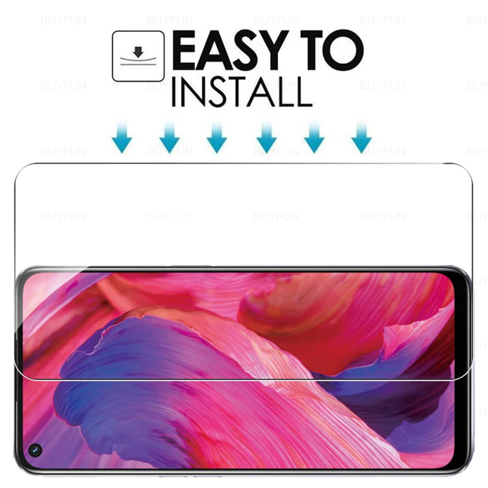 6in1 screen camera lens protector for oppo a74 a94 a54 4g 5g tempered glass for oppo a 74 72 54 52 94 92 safety protective glass free global shipping