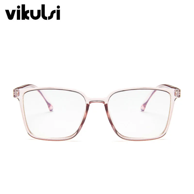 

Sexy Luipaard Brilmontuur Vierkante Glazen Frame Clear Lens Bijziendheid Nerd Anti-Blauw Licht Nep Designer Brillen Frames