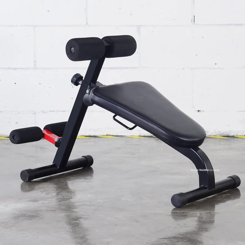

Mini Portable Ab Bench, Height Adjustable Sit Up Incline Bench, Foldable Dumbbell Stool Roman Chair Fitness Machine