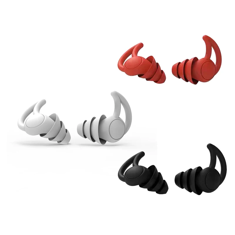 

1 Pair Of Earplugs Comfortable Cone-Shaped Travel Sleep Noise-Proof Earplugs Sleep Sound Ear Protection