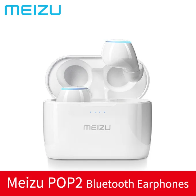 POP 2 Earphone Meizu POP2 TW50S Bluetooth V5.0 TWS наушники IPX5 водонепроницаемые 8 часов время воспроизведения поп 2 беспроводные наушники с микрофоном MEMS - Цвет: POP 2 Earphone