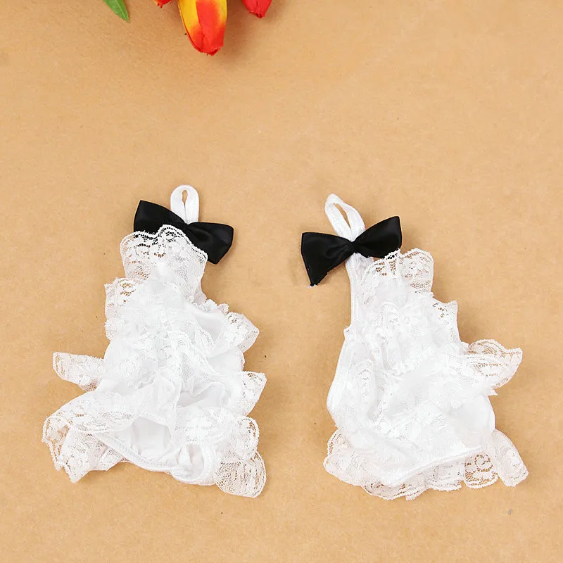 Кружевной прозрачный костюм кролика включает в себя чулки интимные товары