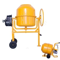 gasolineelectric motordiesel mobile drum concrete mixer 125l 160l 180lconcrete mixer