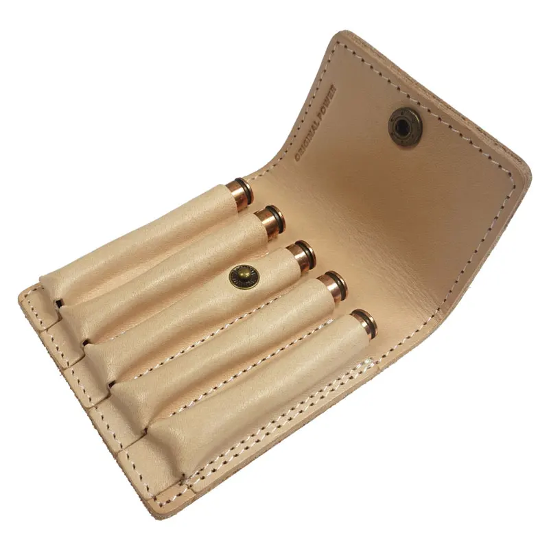 

5 круглых тактические боеприпасы держатель бумажник из толстой кожи картриджи снаряды сумка сумки винтовки пуля Перевозчик охотничье ружь...