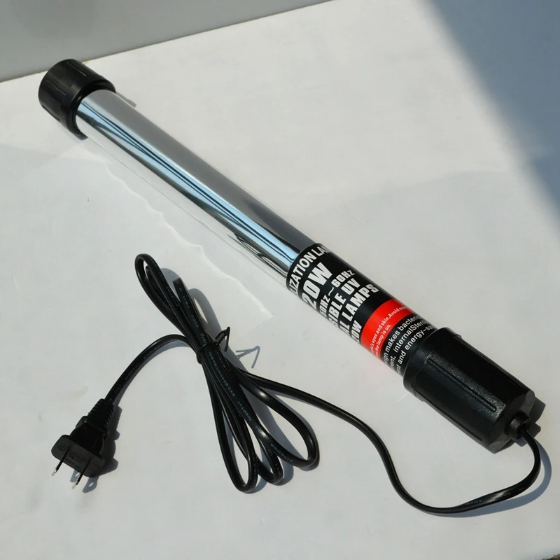 

20W Portable Disinfection UV-C Light Germicidal UV Lamp Home Handheld for Home, Hotel, Bathroom US PLUG