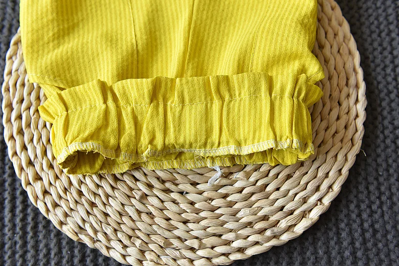 

new baby girl clothes sets for girls summer clothes girls outfits short sleeves and shorts with embroidery off-the-shoulder