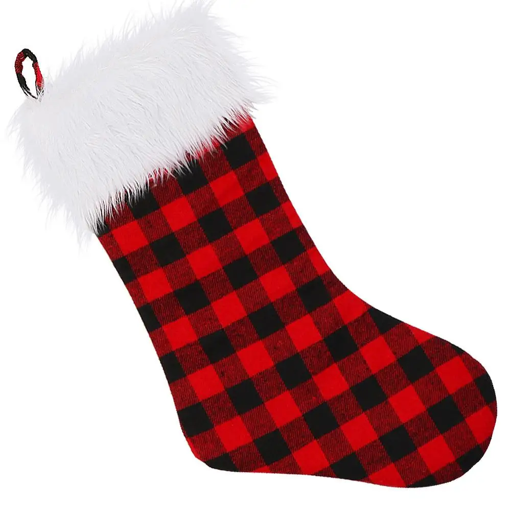 Check OurWarm 24th 31th Дата Рождество Войлок Адвент календарь Подарочный пакет лапа домашнее животное висячий чулок рождественские украшения орнамент год - Цвет: Check