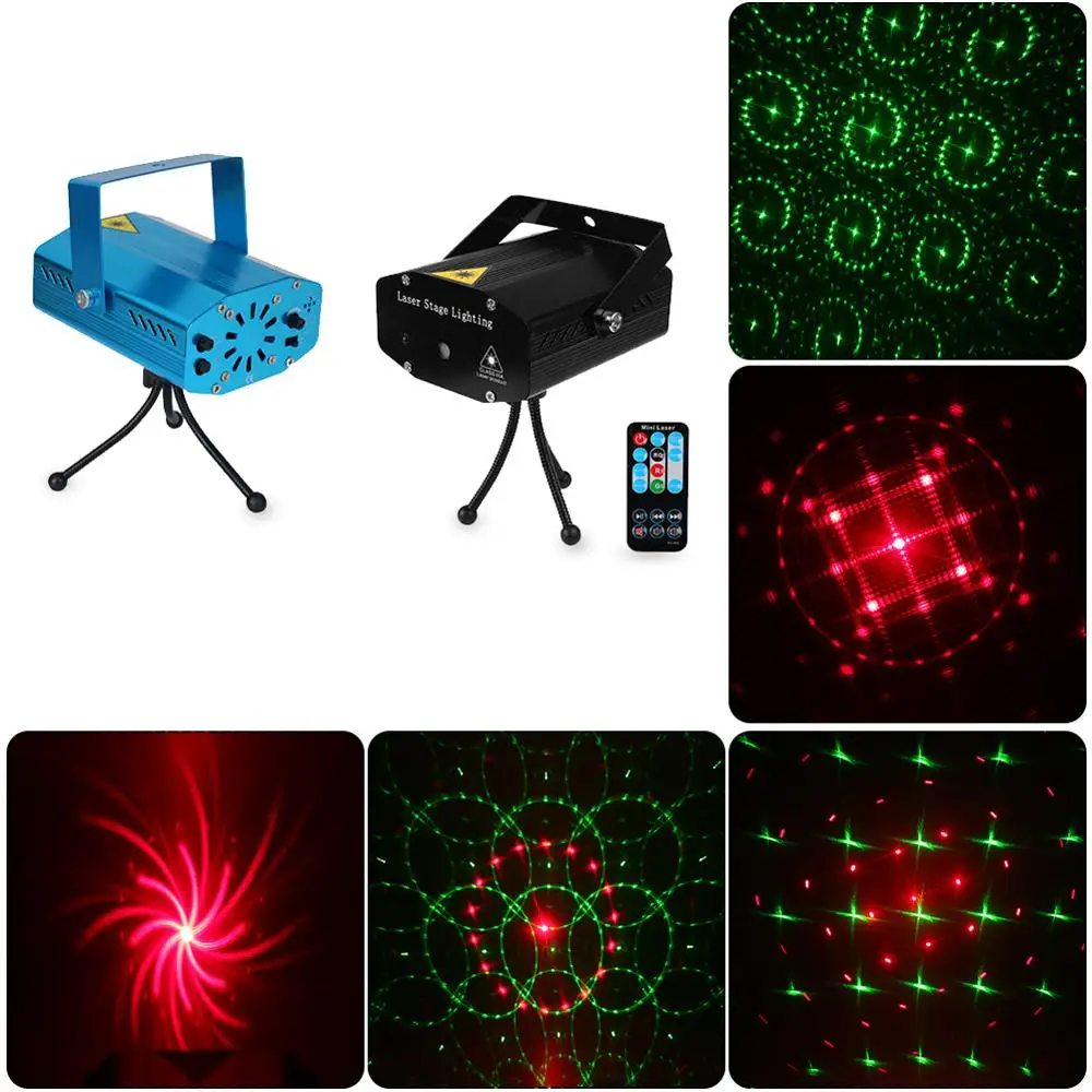 Дискотека/вечерние/сценический светильник светодиодный проектор Новогодняя